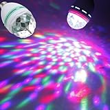 E27 3W Colorful Rotating Rgb Spot Light Bulb For Party Disco (Usa)