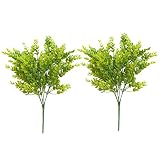 Zhhlinyuan 2 x Fake Artificial Plant Floral Leave Foliage Home Office Wedding Decoration 4274#