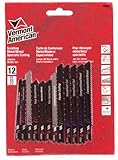 12pc Carbon Jigsaw Blade Set [並行輸入品]