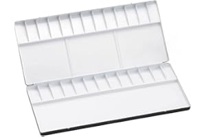 artgear アクリル画・水彩画用 アルミ水彩パレット (26穴)