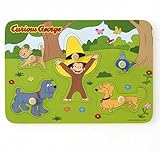 おさるのジョージ 木製えあわせパズル VG5