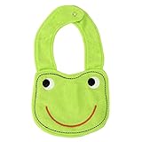 ベビー ビブ 柔らかい よだれかけ 三角 スナップ お食事用防水ビブ