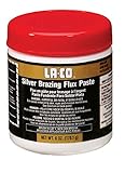 LA-CO High Heat Resistance Silver Brazing Flux Paste, 1000 to 1700 Degree F Temperature, 1 lbs [並行輸入
