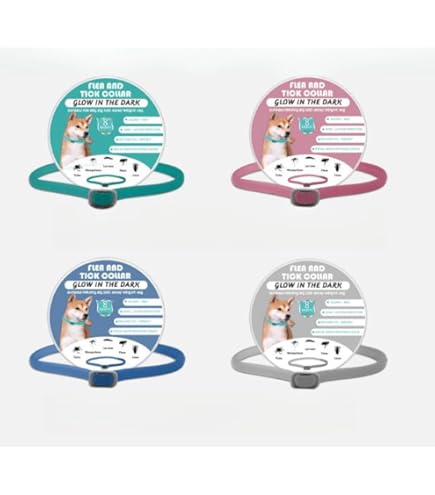 Amazon | 薬用ノミ・マダニとり&蚊よけ首輪 - ペット用長持ち