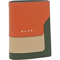 MARNI レザー 二つ折り財布 オレンジ Brandol / MARNI マルニ 二つ折り財布 レザー ラウンド