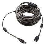 USB 2.0 延長ケーブル，SODIAL(R) 50ft USB2.0 オス-メスアクティブ延長エクステンダー　高速定格ケーブル　ファックス機プリンタースキャナー監視ライブチャット