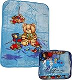 Angel Acrylic Mink Blankets-4981-FREE UK DELIIVERY (blue) by Angel