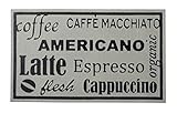 セトクラフト アメリカンヴィンテージ玄関マット(Cafe)シャンパングレーSF-3751-CH