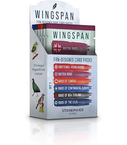 wingspan board game card sleeves Amazon.com: Mayday Games Wingspan Game Accessory main image 0