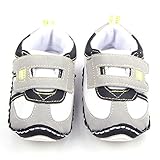 Lidiano Baby Toddler Sewing Lace UP Nubuck Upper Non Slip Rubber Soft-sole Sneakers Slippers Loafers