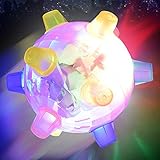 光ボールおもちゃ、Ama ( TM ) Flashing Light Up Ball点滅高Bouncing Balls for Kid Children