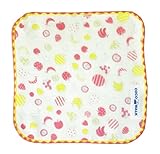 candy fruit ガーゼパイルミニハンカチ　ピンク