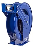 Coxreels TMPL-N-350 Supreme Duty Spring Rewind Hose Reel for air/water/oil: 3/8 I.D., 50' hose capac