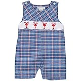 CarriageブティックスモックCrawfish Shortall カラー: ブルー
