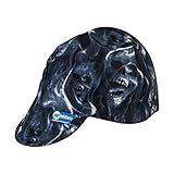Miller 230542 HeadThreads Welding Cap, Ghost Skulls, Size 7 1/8" [並行輸入品]
