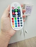 HL RF 28キーのリモート・コントロールLEDストリップDimmerワイヤレスコントローラfor 5050 3528 RGBマルチカラーLEDライト100メートル長い距離360度through t