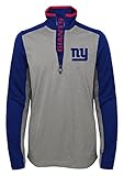ニューヨーク・ジャイアンツYouth NFL「マトリックス」1 / 4 Zipプルオーバースウェットシャツ グレイ