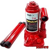 ベストアンサー 油圧ジャッキ 2t ボトルジャッキ ジャッキ タイヤ交換 油圧式ジャッキ 油圧 ジャッキ 手動 車 タイヤ 交換 荷物高さ調整