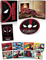 【Amazon.co.jp限定】デッドプール ブルーレイ版スチールブック仕様 (俺ちゃんステッカー&俺ちゃんカード&日本限定アート グリーティングカード付き) [Blu-ray]