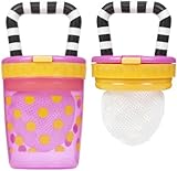 Sassy Teething Feeder - Pink/Orange - 2 ct by Sassy [並行輸入品]