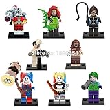 (シュパーブグッド) Superb goodスーパーヒーローミニフィギュア ハーレイ・クイン ジョーカー 8体セット 組み立てブロック モデルブロックのおもちゃ Legoelied