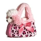 Aurora Fancy Pal Pretty Poodle Pink Pet Purse by Aurora