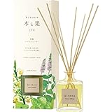 晴香堂(Harukado) 木と果 190 リツェアクベバ&ミント 【6333】 リードディフューザー 消臭 芳香 日本製