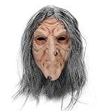 [Adranly] 魔女 マスク 大人 ハロウィン 妖怪 コスプレ ホラー お化け 妖怪 お面 万聖節 マスクのかぶりものです 仮装大会 学園祭 文化祭 怪物