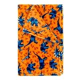 Kids Lightweight Microfiber Fleece Blanket - Dino-Mite [並行輸入品]