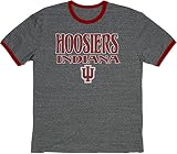 NCAA Vintage Triblend Ringer L レッド
