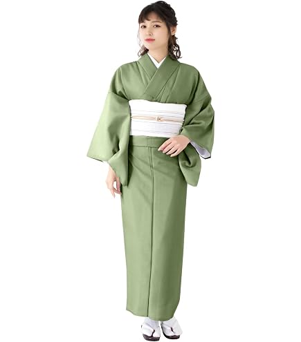 【未使用】吸水速乾 夏着物 カルキュロ モダンフラワーアネモネグリーン✕ブルー Amazon.co.jp: 吸水速乾 夏着物 カルキュロ モダンフラワーアネモネ