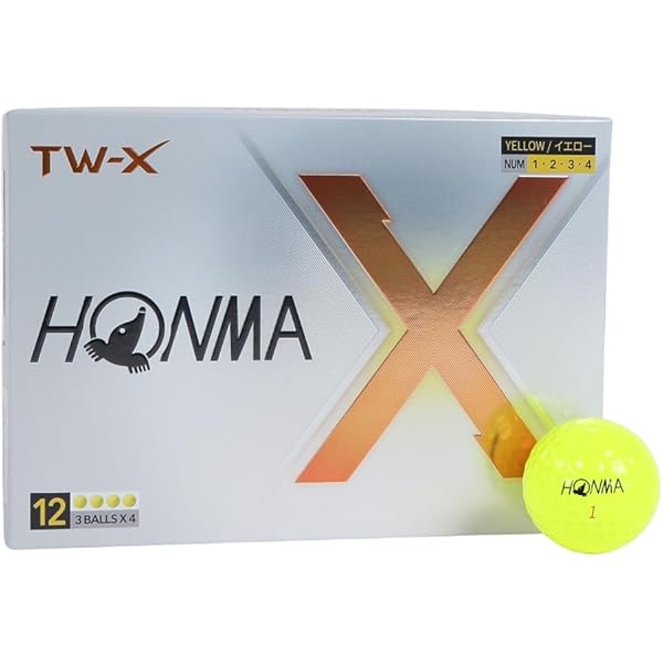 Amazon.co.jp: 本間ゴルフ HONMA ボール TW-X ボール 3ダース
