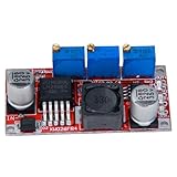Fenteer ２個入り　LM2596S 　DC-DC　ステップダウン　調整可能　電源モジュール　アクセサリー　部品