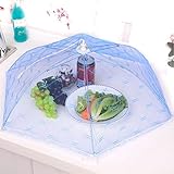 mazimark --キッチン傘食品カバーピクニックバーベキューパーティーFly MosquitoメッシュNetテントHC