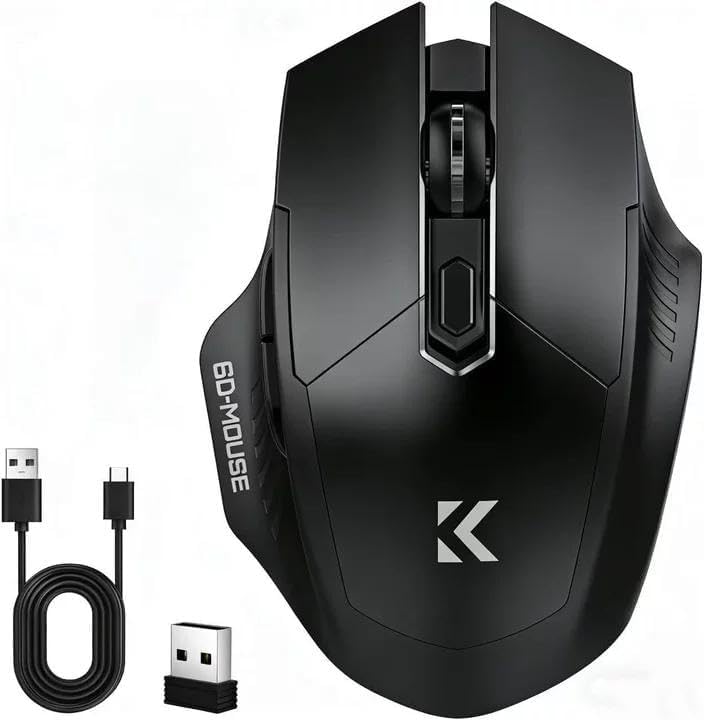 マウス 無線 静音 ワイヤレスマウス Bluetooth 5.2 2.4GHz パソコンマウス 3段階DPI切替800/1200/1600 ワイヤレス ブルートゥース 光学式 高精度 高感度 握りやす 携帯便利iPad/PC/Windows/macb