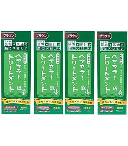 Amazon | 昆布と馬油のヘアカラートリートメント ブラック | 三和通商