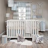 Luna 4 Piece Crib Bedding Set with Bumper by Glenna Jean by Glenna Jean