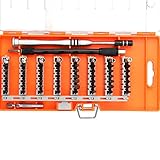 kKmoon 精密ドライバーセット 60-in-1多機能 スクリュードライバセット 磁気ビット付き コンピュータ用 修理ツールキット 収納ケース付き 携帯電話 家電&精密機器修理