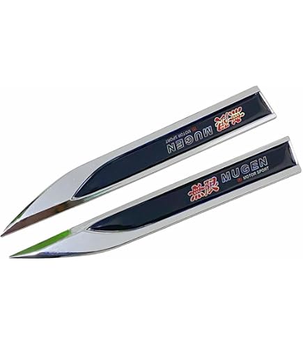 Amazon | 無限(MUGEN |ムゲン) 無限 メタルロゴエンブレム【クローム 