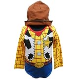 Disney ディズニー トイストーリー ウッディ なりきり ボディスーツ&帽子 セット 2才 90cm