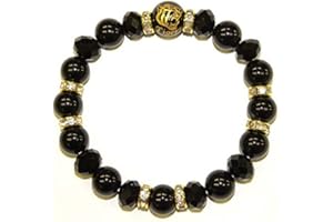 プロ野球グッズ 阪神タイガース 天然石ブレスレットオニキスSサイズ-N073