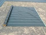 萩原工業 防草シート グランドバリアクロス 0.5×50m 除草 雑草対策などに