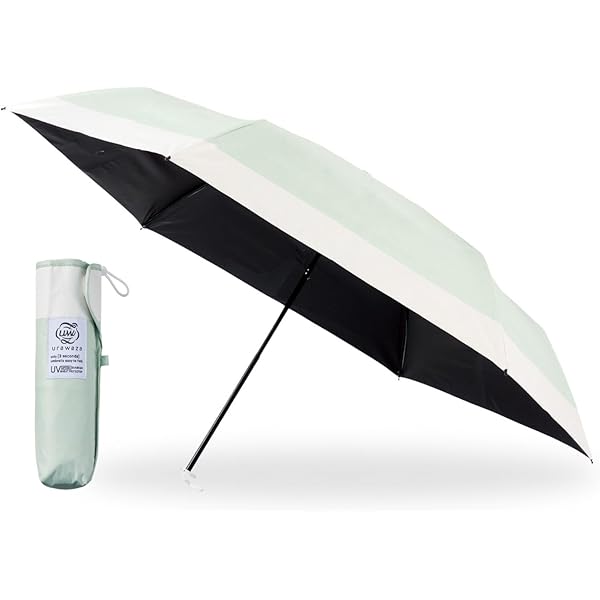 ムーンバット 3秒のurawaza(ウラワザ) 晴雨兼用 日傘 折りたたみ 晴雨兼用折りたたみ日傘】ウラワザ（urawaza） 無地 55
