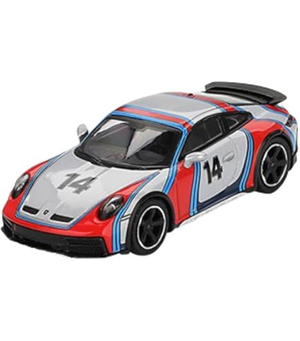Amazon | MINI GT 1/64 ポルシェ 911 ターボ S GT シルバーメタリック