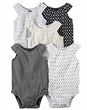 カーターズ Carter's ボディスーツ ロンパース 5枚組 5-Pack Tank Top Bodysuits 6M (61-67cm) [並行輸入品]
