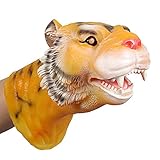 POTOJP 指人形 シリカゲルの人形 シミュレーション 動物指人形 マペットおもちゃ 縫いぐるみ 子供大好き 安心 物語 童謡 おとぎ話 教育ハンドトイ 知能・五感 を育てる 動物 ごっこ遊び プレ