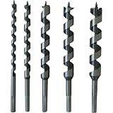 Silverline - 10 - 25mm Auger Bit Set - 5pce Power Tools Accessory Workshop Steel