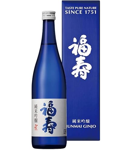 Amazon.co.jp: 福寿 純米吟醸 1800ml ノーベル賞 晩餐会 酒 日本酒