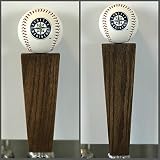 Seattle Mariners BaseballソリッドOakタップハンドル 11.5"