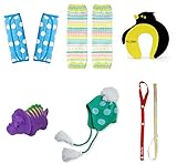 ラヴィギフト6点セットベルトカバー ブルー マシュマロ ペンギン 恐竜B 帽子ミント ホルダーレインボー lv-g09‐70